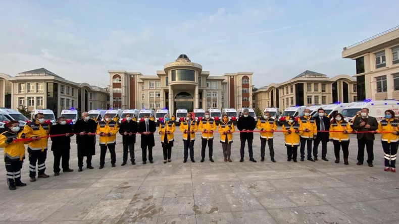 Sağlık Hizmetlerine 30 Yeni Ambulans Katıldı