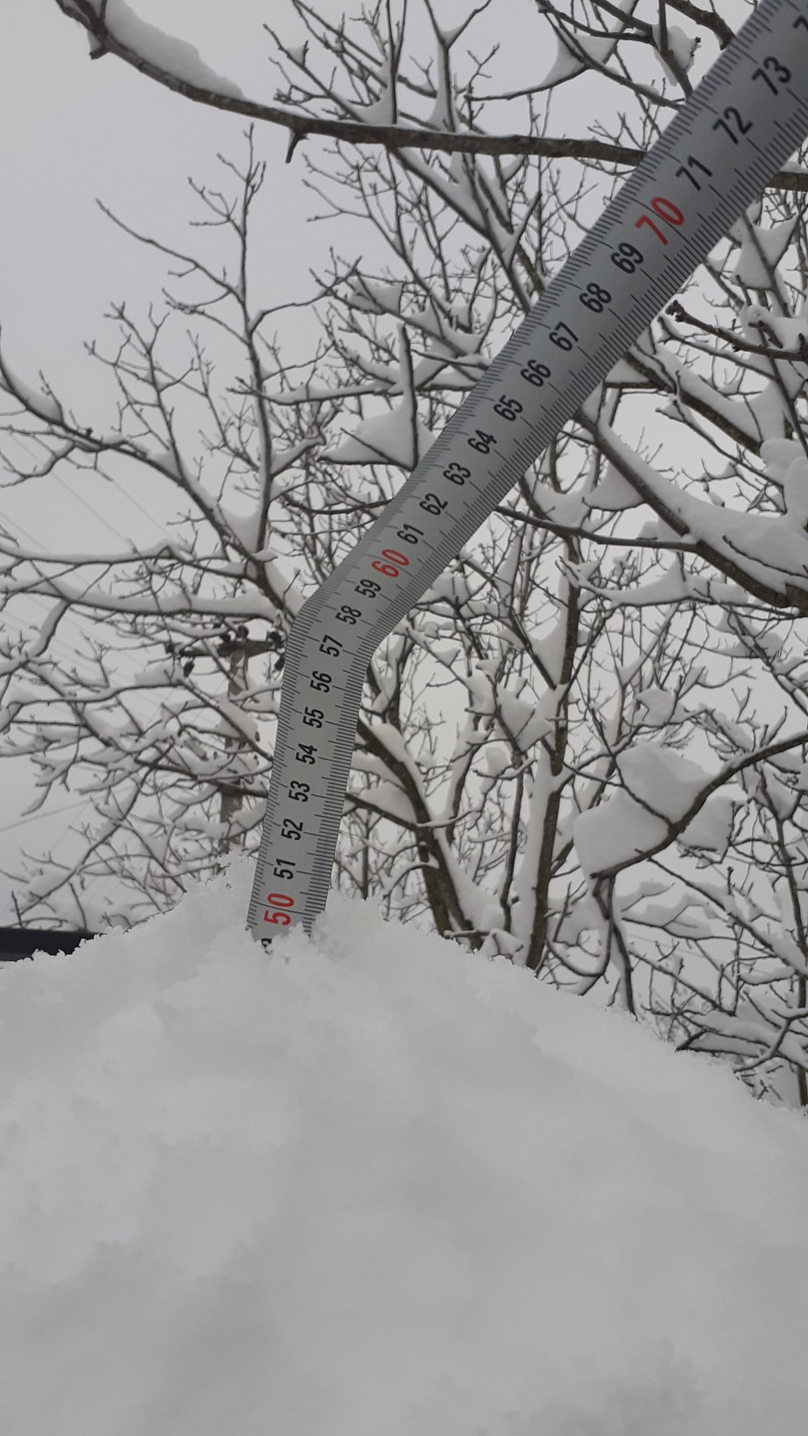 Gebze Köylerinde kar yarım metreyi geçti !