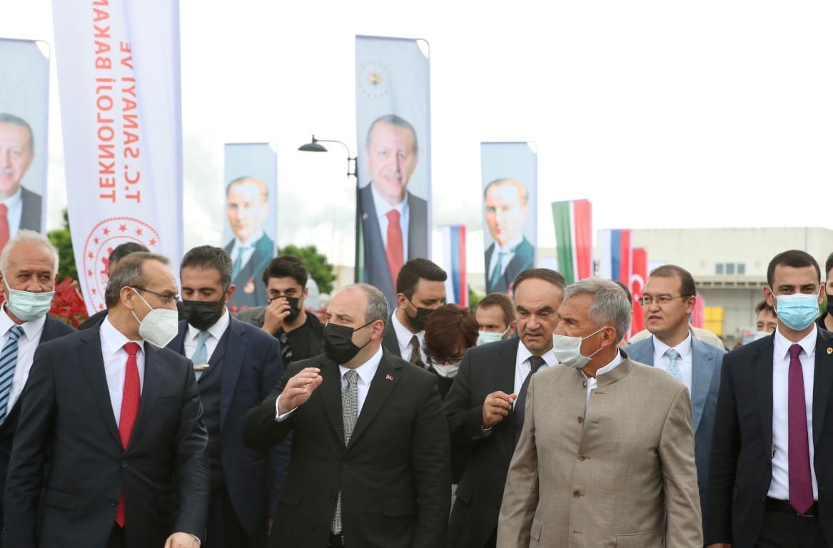 Tataristan Cumhurbaşkanı GEBKİM’de