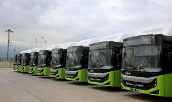 Yeni otobüslerden 20 adedi daha geldi