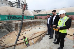Başkan Büyükgöz Yeni Paten Parkının Temelini Attı