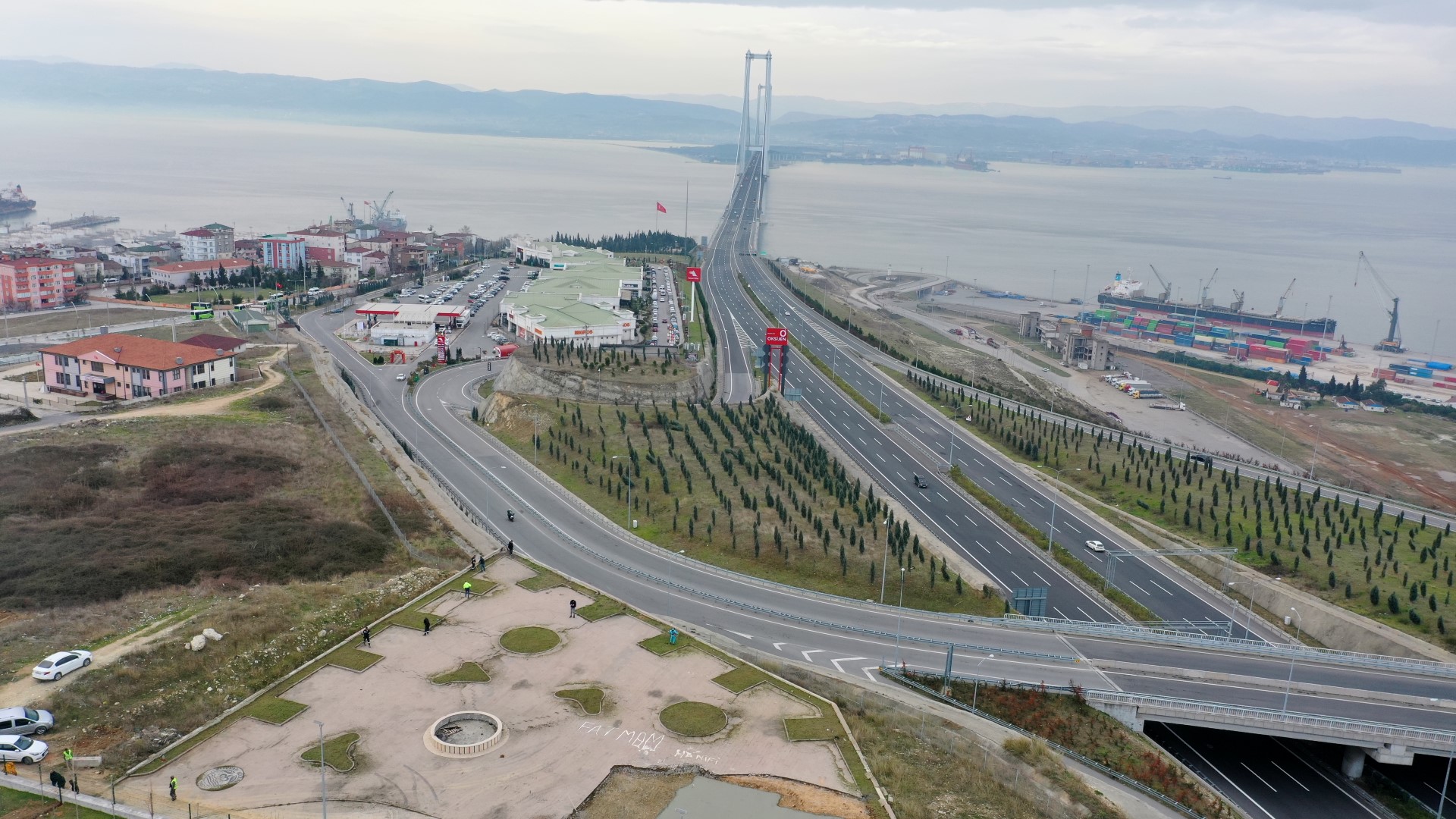 Osmangazi köprü manzaralı seyir terası kurulacak
