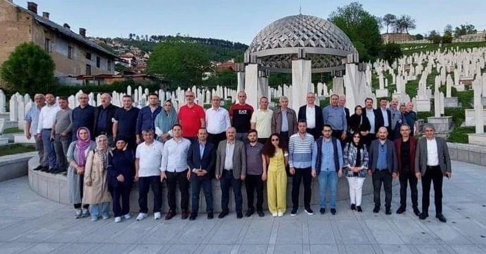 Başkan Büyükgöz ve Gebze Heyetinden Saraybosna Temasları