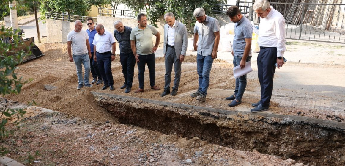 Çayırova Akse’ye 4.000 metrelik yağmur suyu döşendi