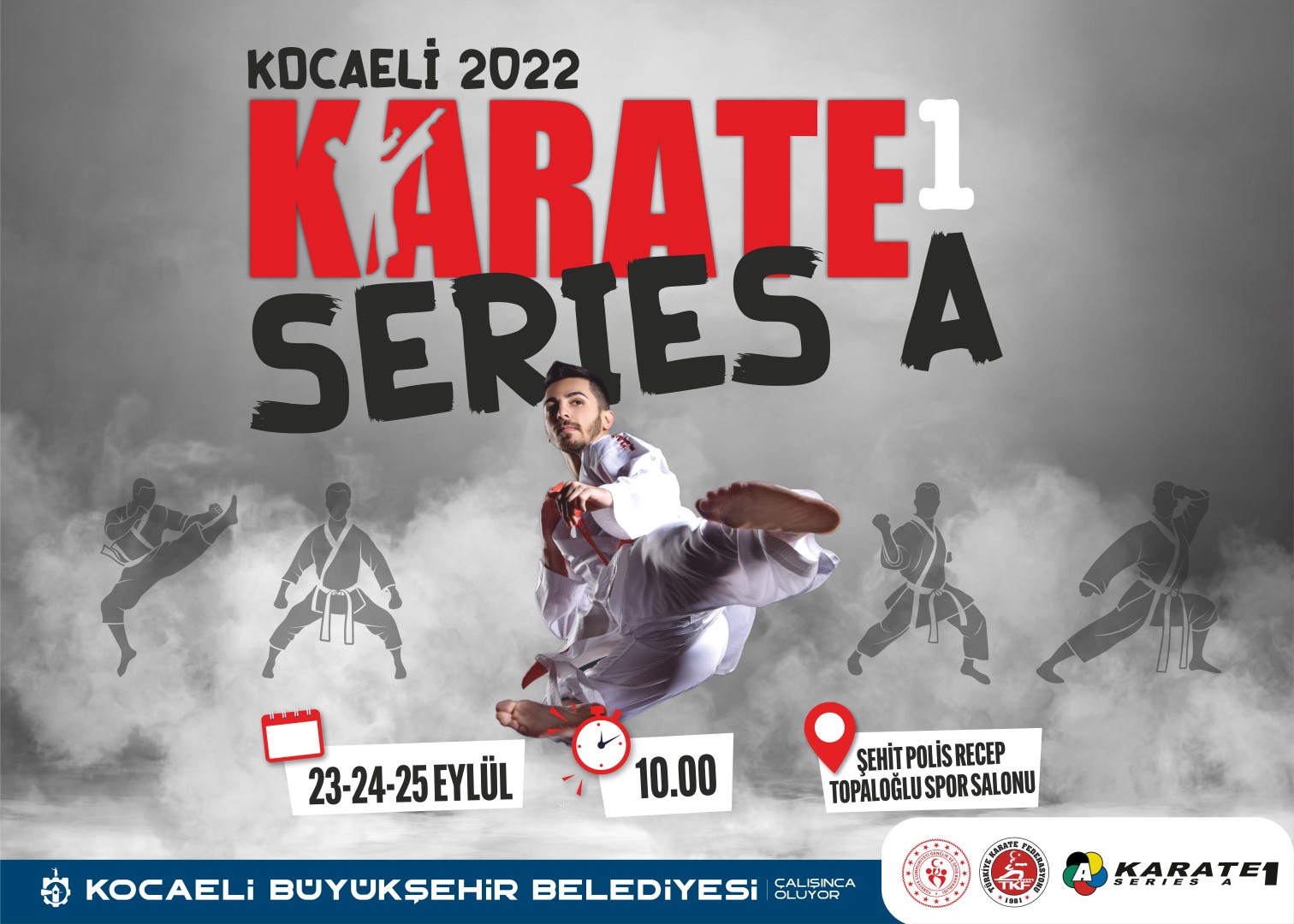 Uluslararası Karate 1 Seri A Şampiyonası Kocaeli’de başlıyor