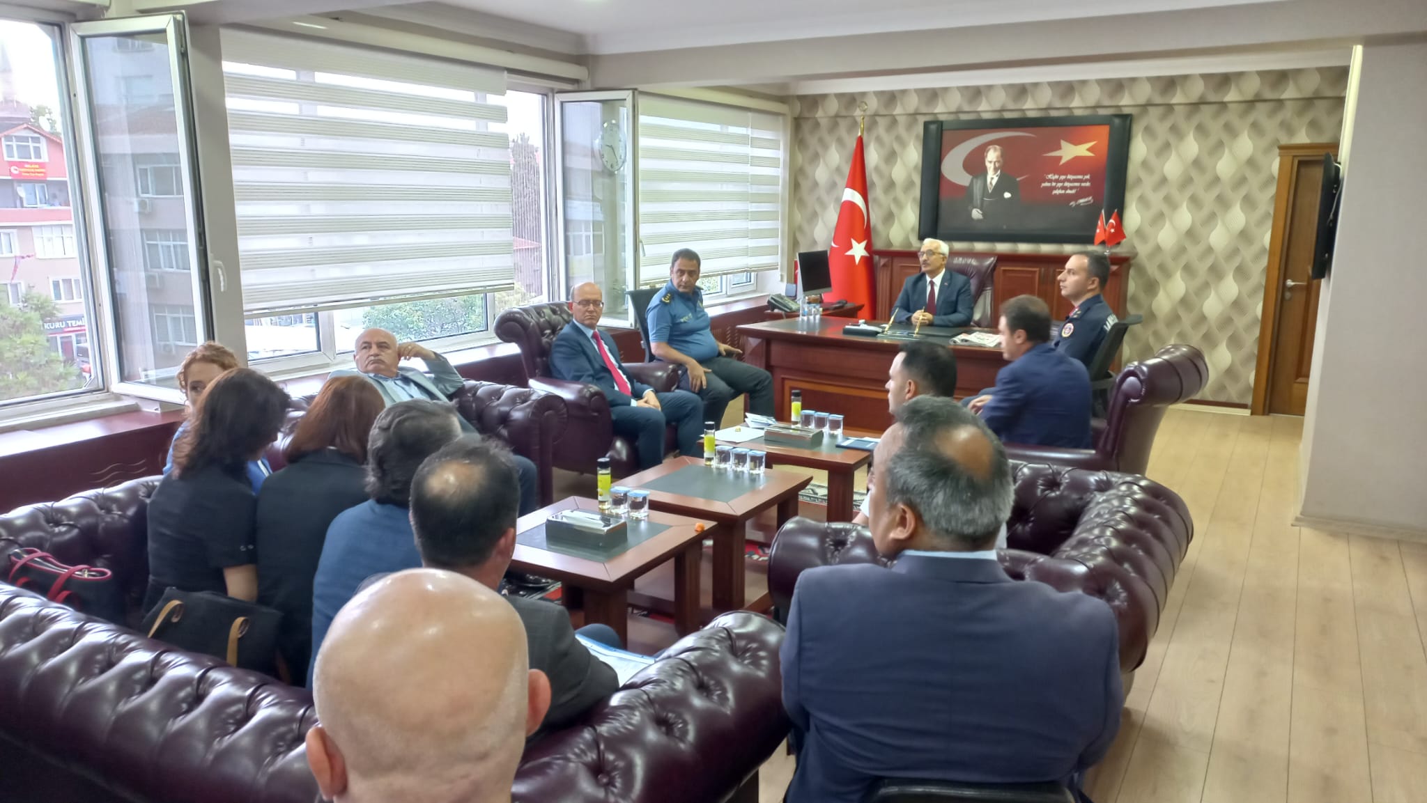 Gebze’nin Yeni Kaymakamı Mehmet Ali Özyiğit Kamu Kurum ve Müdürlerini Kabul Etti