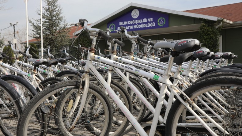 Darıca’da Atıl bisikletler geri dönüşüyor