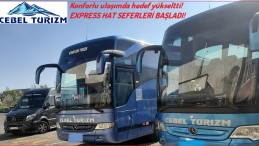 Balkanlara ulaştıran Cebel Turizm hedef yükseltti:  EKSPRESS HAT Devrede!