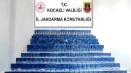 Kocaeli Jandarma, Nisan Ayında, binlerce kaçak tarihi eser, akaryakıt, sigara ele geçirdi